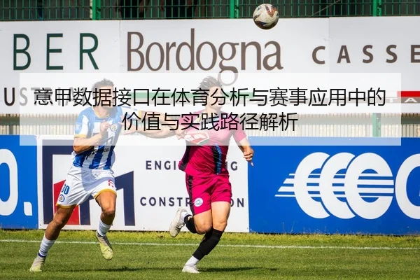 意甲数据接口在体育分析与赛事应用中的价值与实践路径解析